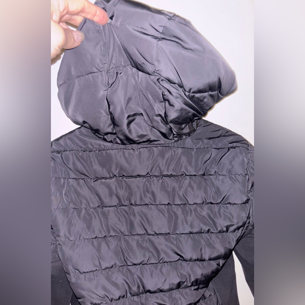 NWT Universal Standard Black Comfort Panel Light Padded Packable Jacket XS - Picture 10 of 15